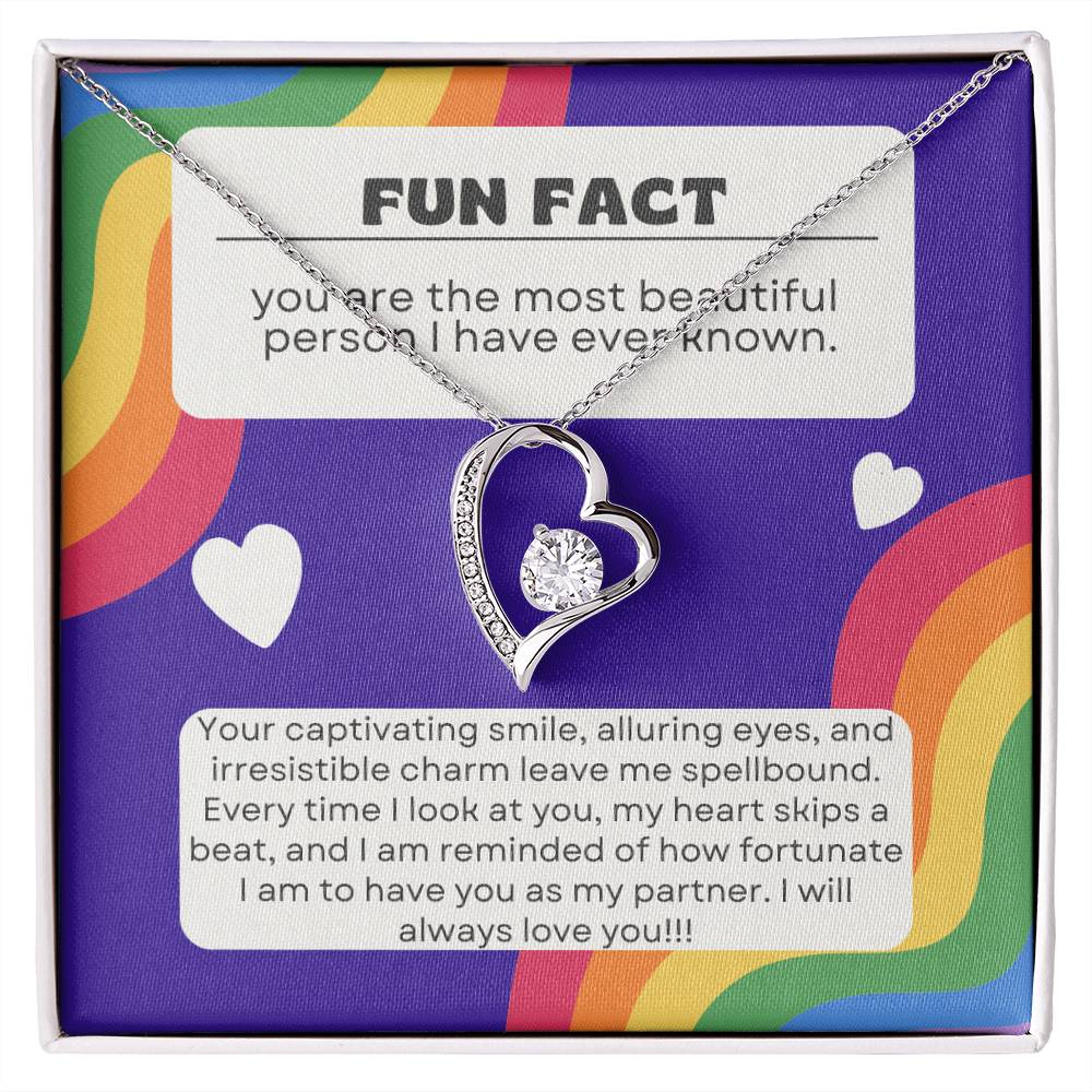 To My Love | Enduring Devotion Pendant Necklace: Forever Love and Commitment ππ°π