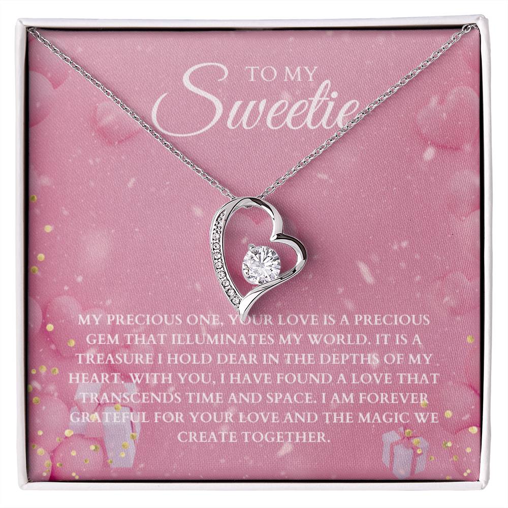 To My Sweetie | Whispering Love Necklace ππ¬οΈπ
