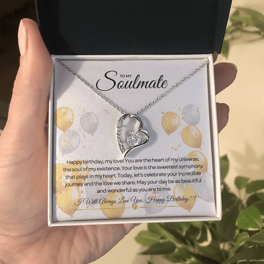 To My Love For Birthday | Dazzling Birthday Surprise Pendant β¨ππ