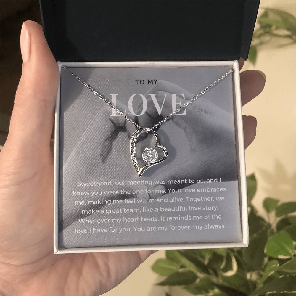 To My Love | Delicate Love Knot Pendant Necklace: Subtle Expression of Eternal Love πβοΈπ
