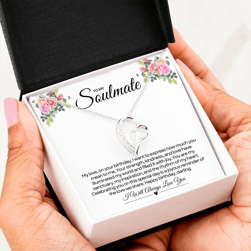 To My Love For Birthday | Gleaming Birthday Sentiments Necklace β¨ππ