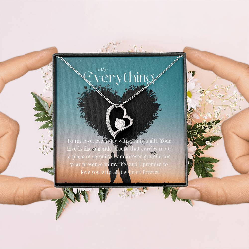 To My Everything | Eternal Connection Necklace: Forever Love Pendant for Her βοΈππ