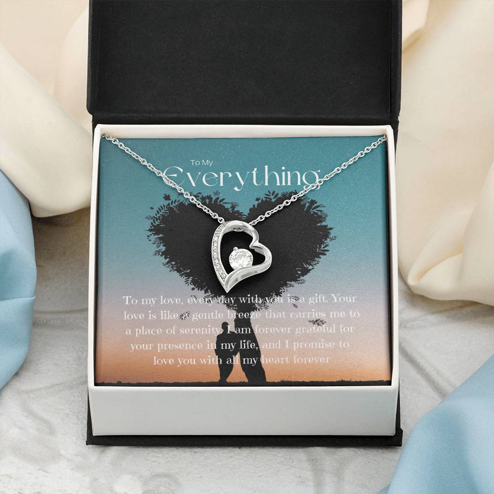 To My Everything | Eternal Connection Necklace: Forever Love Pendant for Her βοΈππ