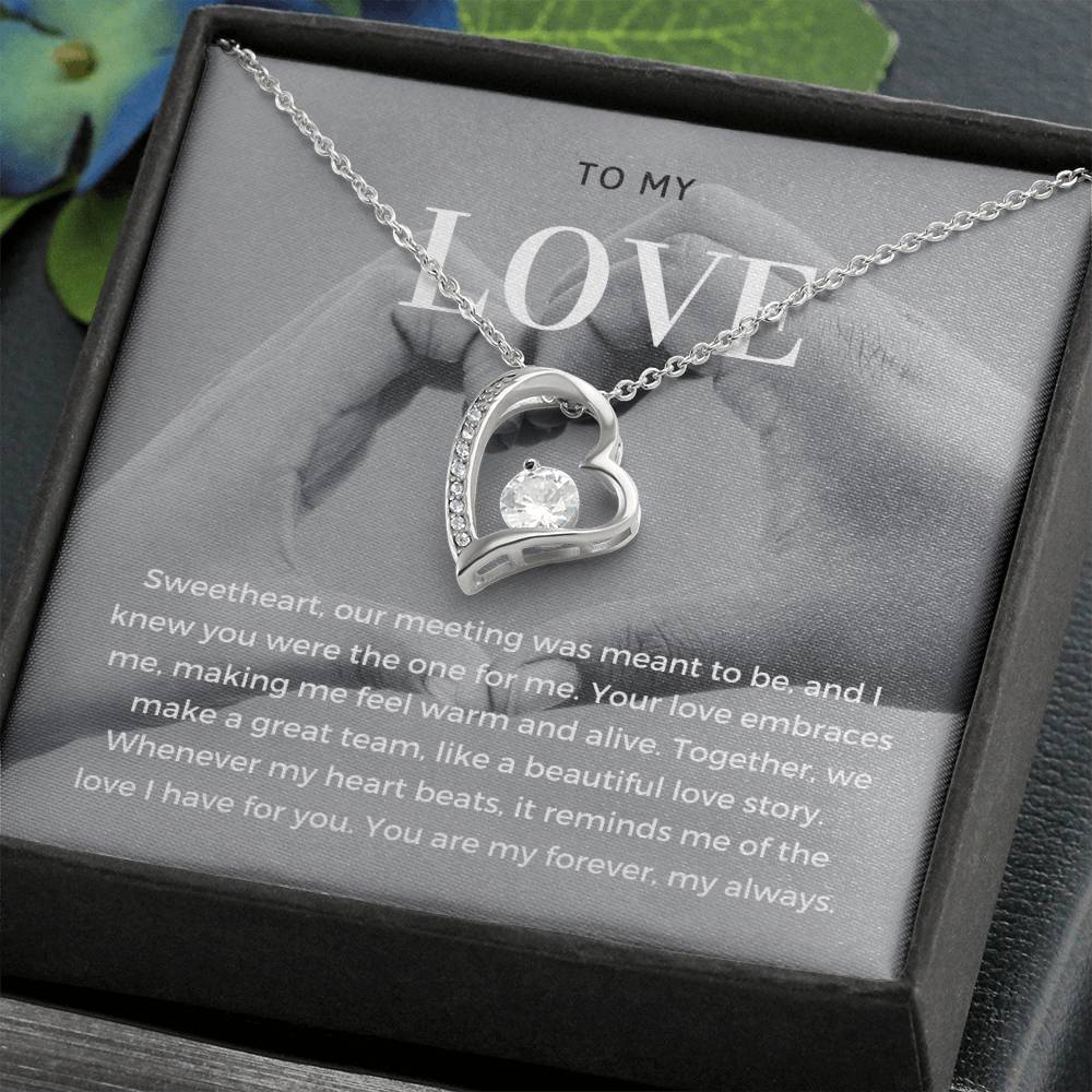 To My Love | Delicate Love Knot Pendant Necklace: Subtle Expression of Eternal Love πβοΈπ
