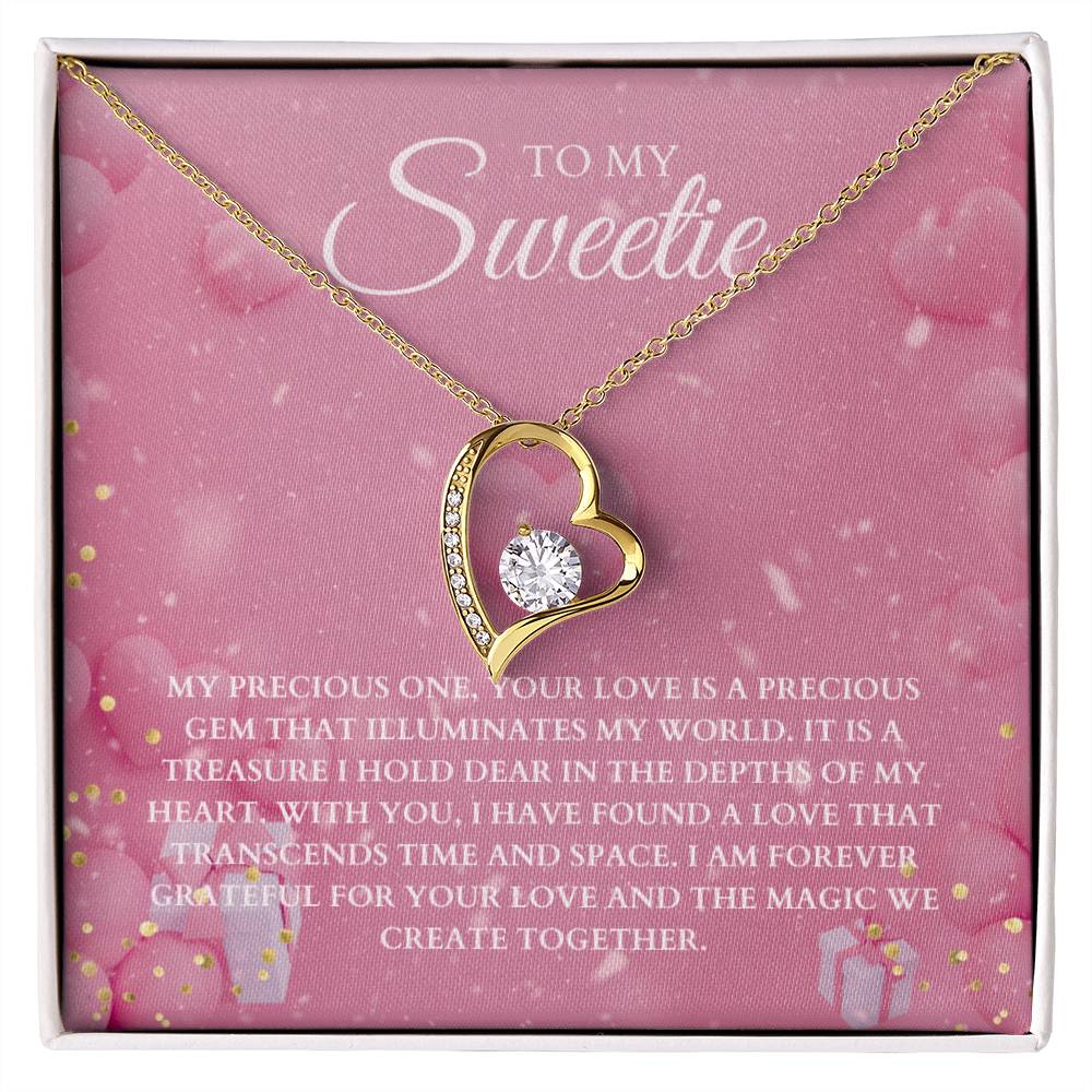 To My Sweetie | Whispering Love Necklace ππ¬οΈπ