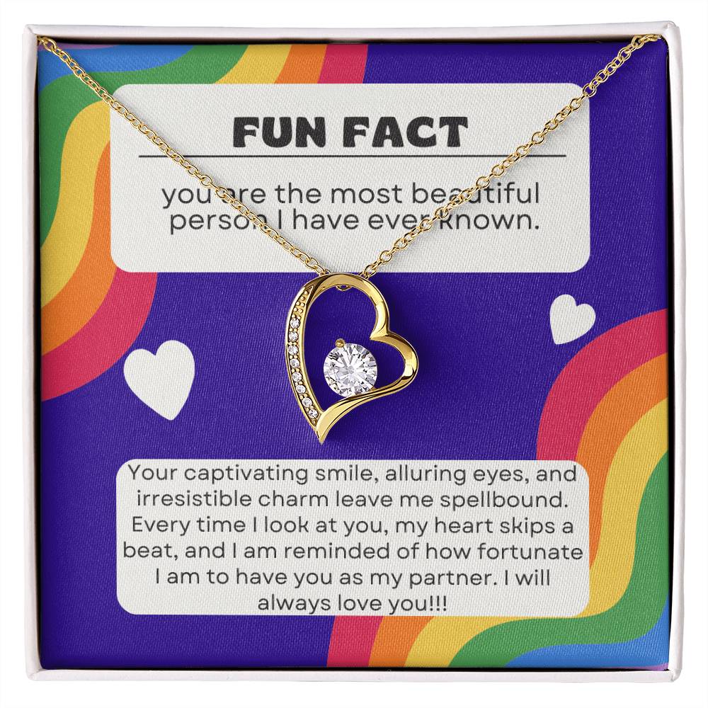 To My Love | Enduring Devotion Pendant Necklace: Forever Love and Commitment ππ°π