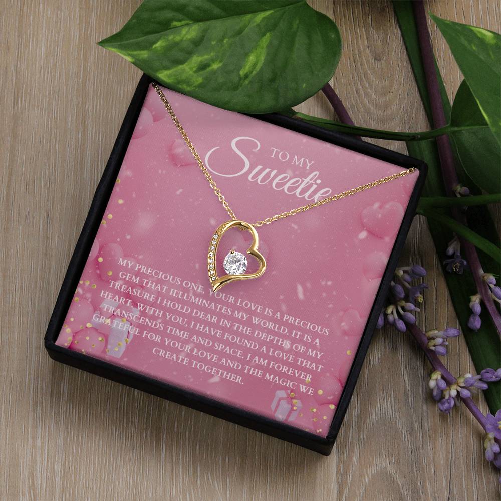 To My Sweetie | Whispering Love Necklace ππ¬οΈπ