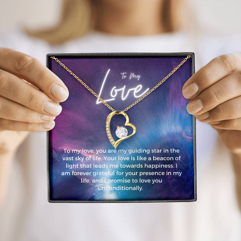 To My Love | Timeless Forever Love Necklace: Eternal Token of Endearment ππβοΈ