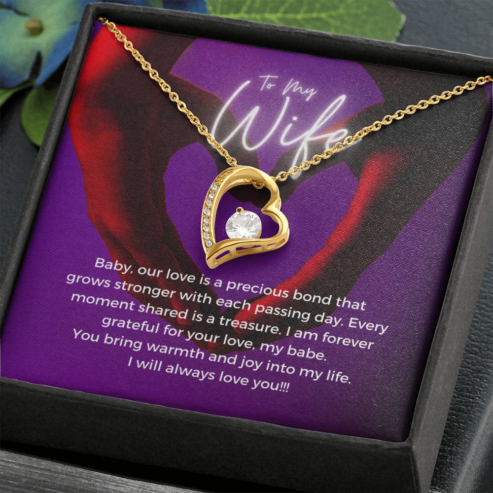 To My Wife | Timeless Charm Necklace: Forever Love Pendant for Her πποΈπ