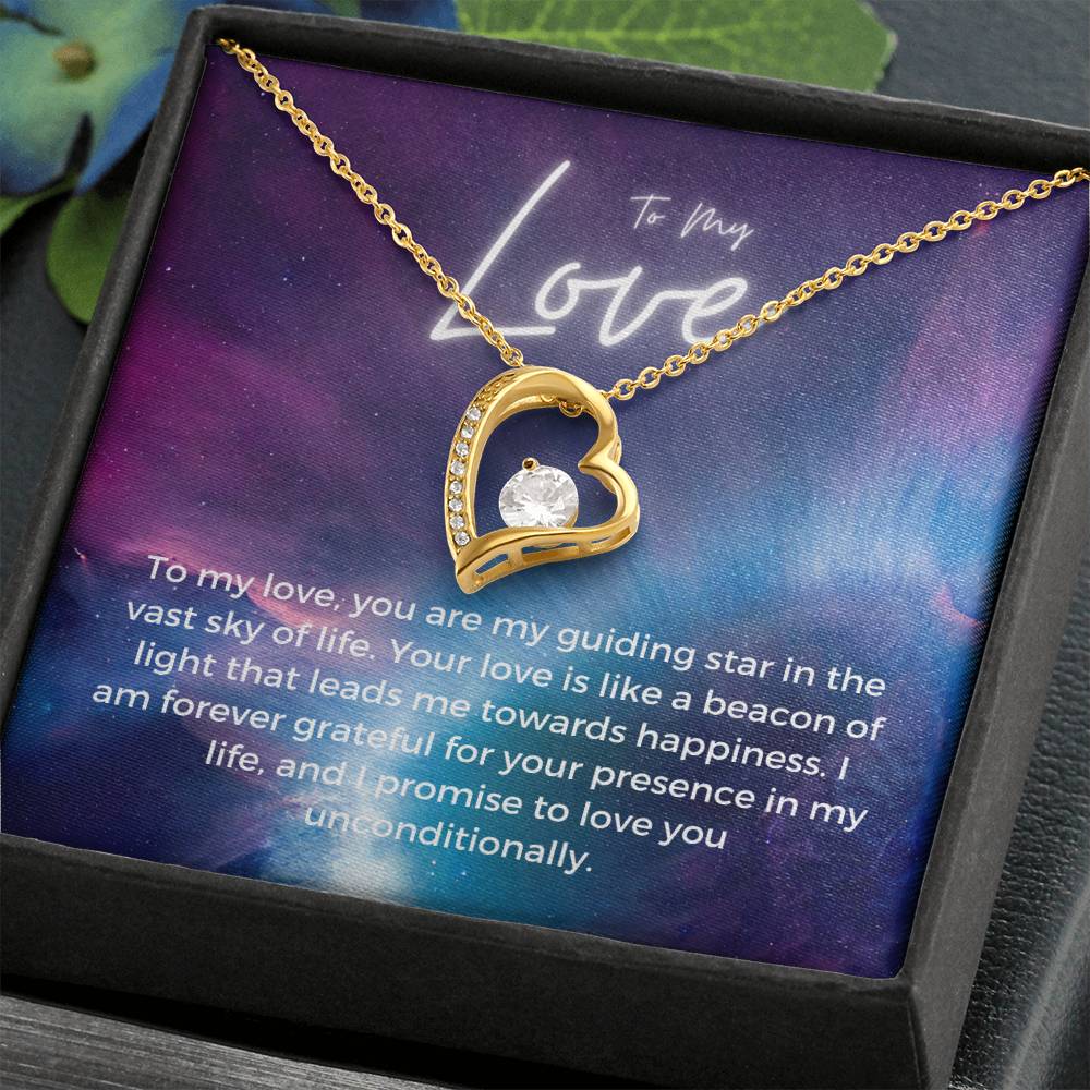 To My Love | Timeless Forever Love Necklace: Eternal Token of Endearment ππβοΈ