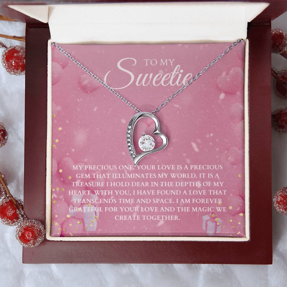 To My Sweetie | Whispering Love Necklace 💞🌬️🔗