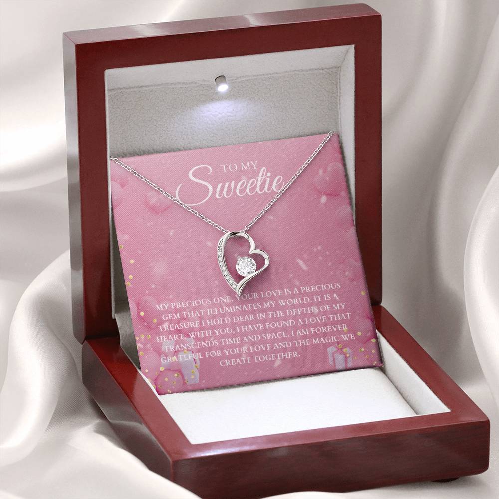 To My Sweetie | Whispering Love Necklace 💞🌬️🔗