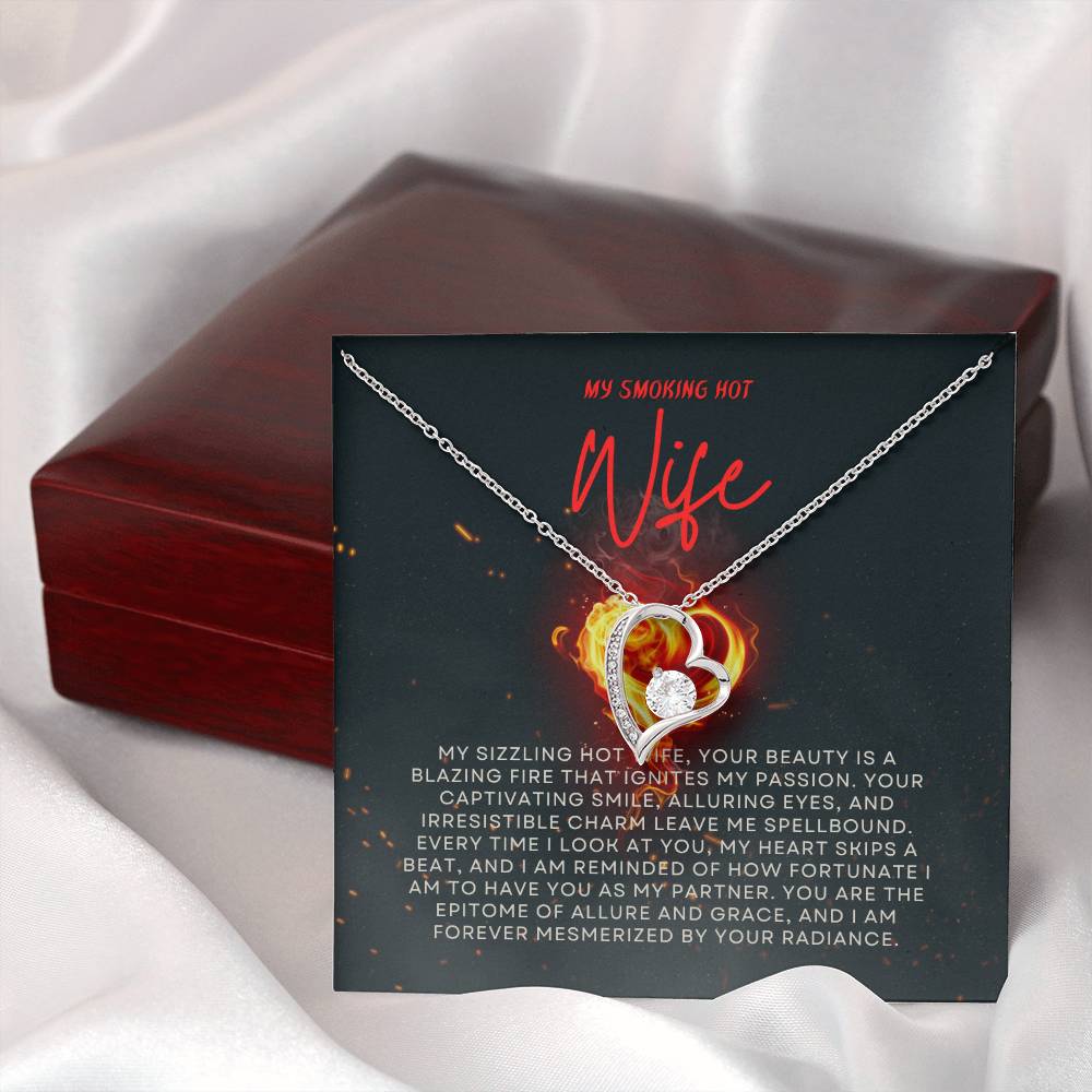 To My Wife | Endless Flame Necklace 🔥💖⌛️