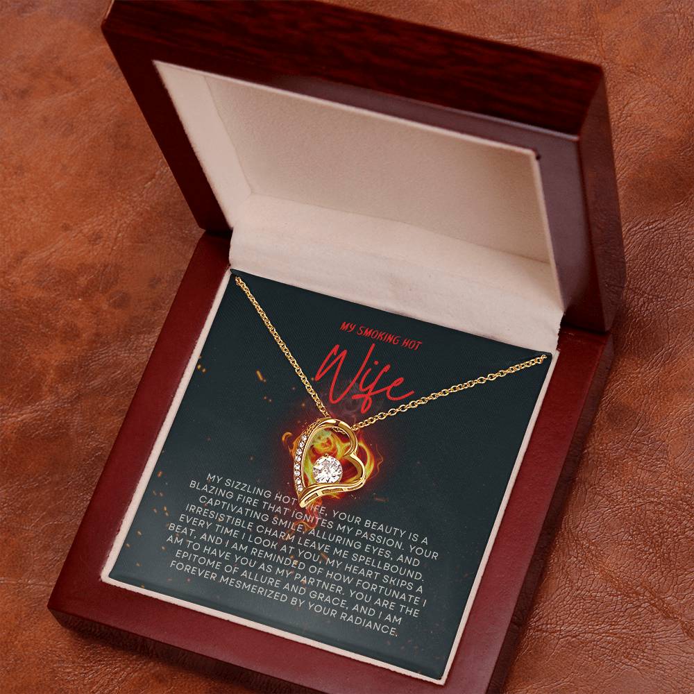 To My Wife | Endless Flame Necklace 🔥💖⌛️