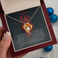 To My Wife | Endless Flame Necklace 🔥💖⌛️