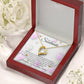 To My Love For Birthday | Radiant Heart Celebration Necklace 💝🎉🌟