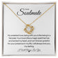 To My Soulmate | Blossom Love Knot Pendant 🌺💝🎁