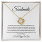 To My Soulmate | Infinity Love Knot Necklace 🌟💖🎁