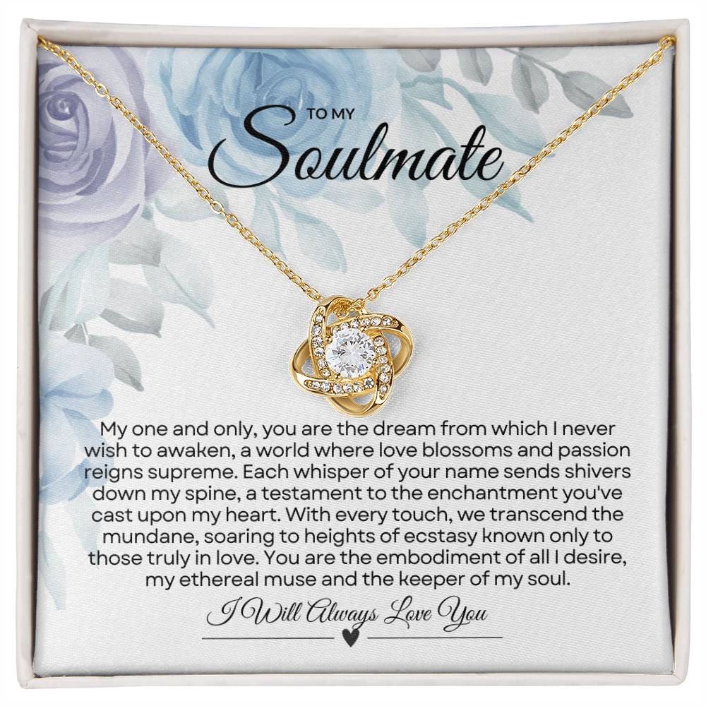 To My Soulmate | Timeless Devotion Pendant 💖⌛️💕