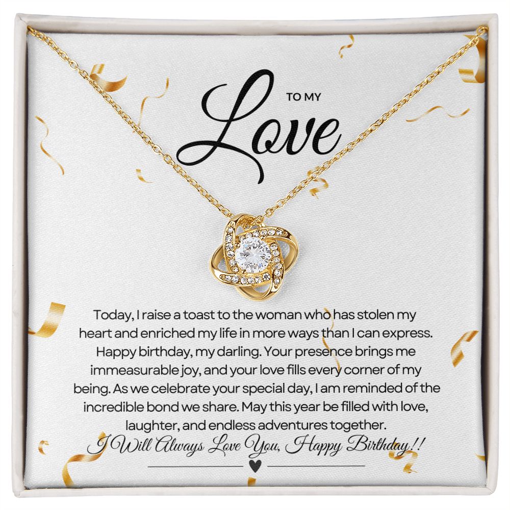 For My Love's Birthday | Shimmering Affection Necklace 💫🎁💖