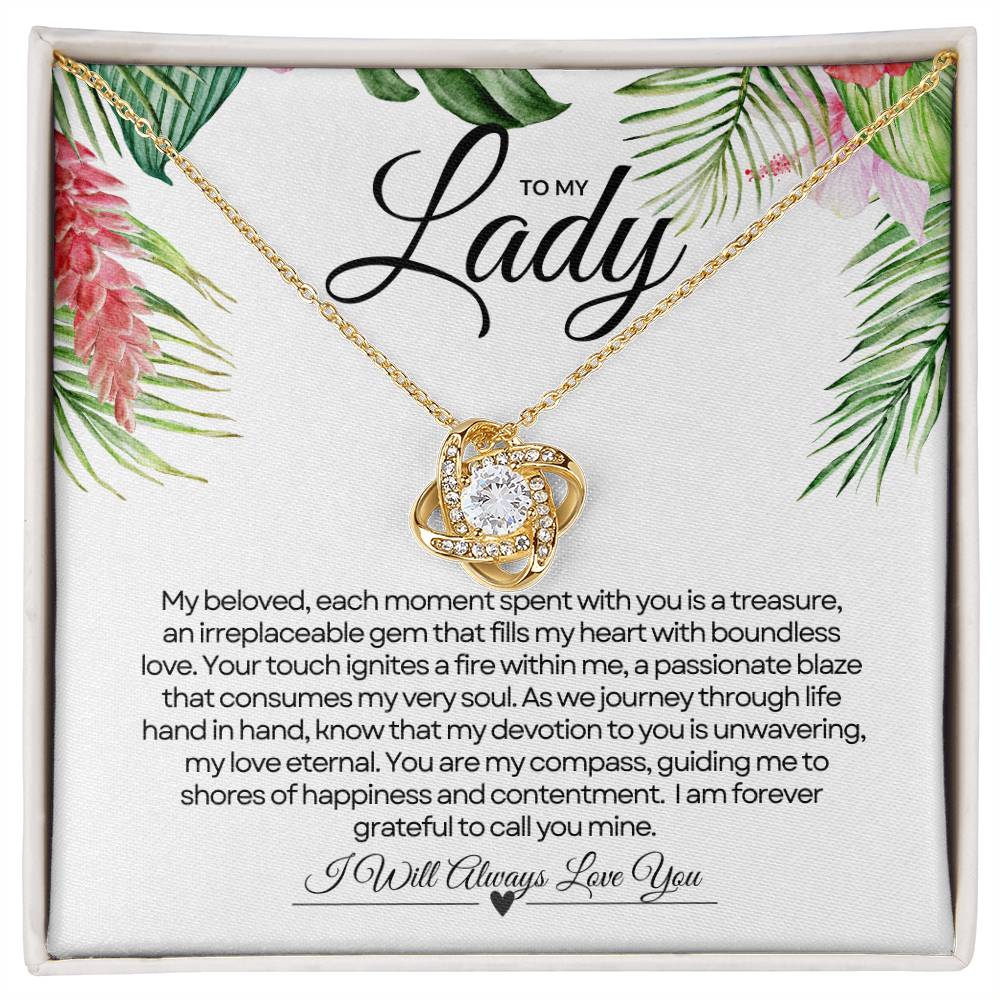 To My Lady | Unbreakable Bond Love Pendant 💖🔐🌟