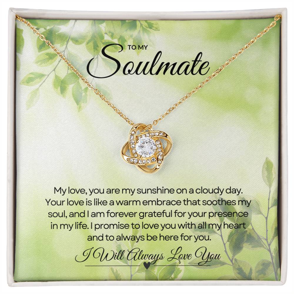 To My Soulmate | Sunny Love Pendant ☀️💖🌟