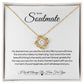 To My Soulmate | Shimmering Love Knot Necklace 💫💖💍