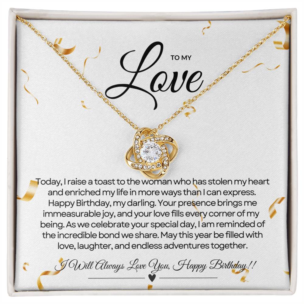 For My Love's Birthday | Shimmering Affection Necklace 💫🎁💖