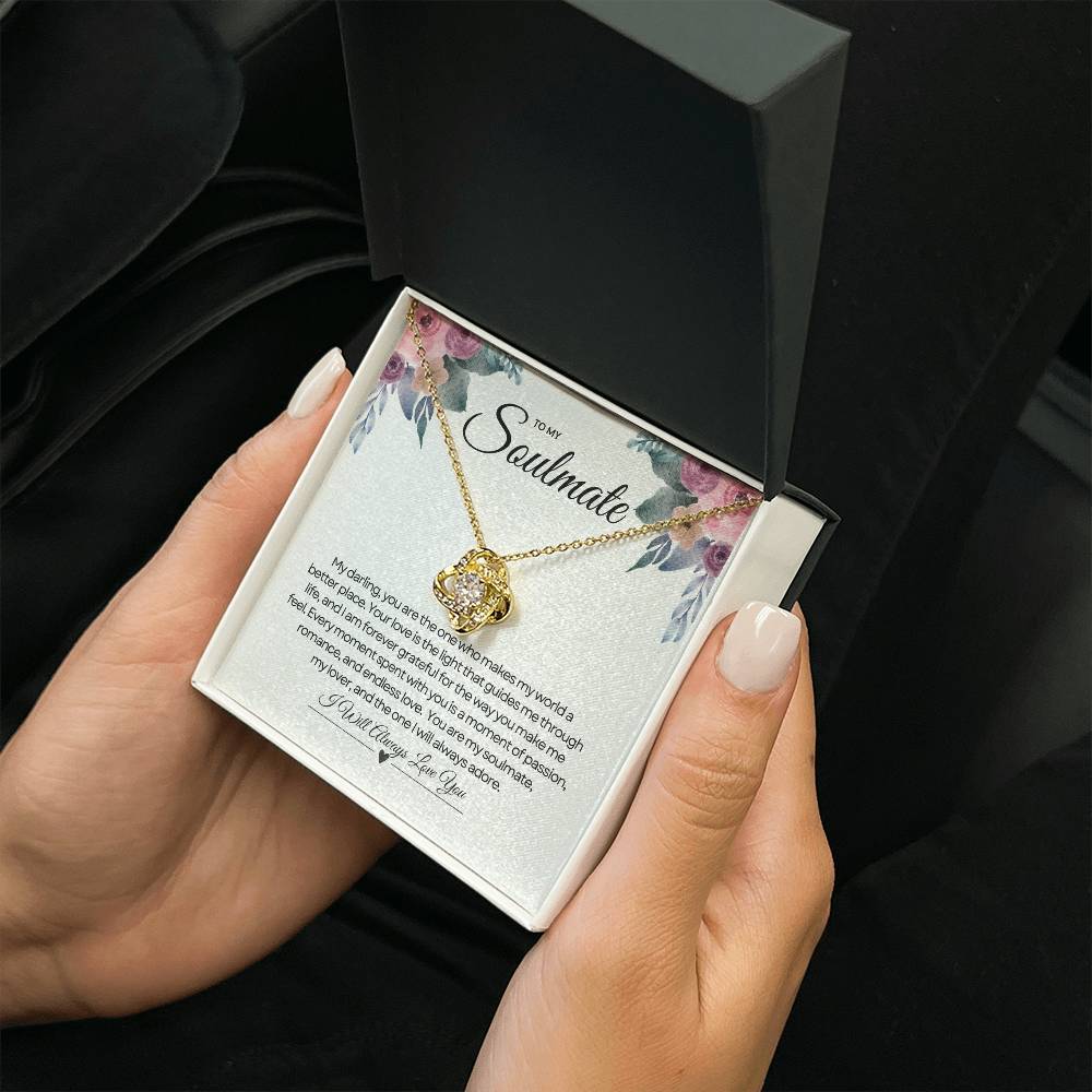 To My Soulmate | Enduring Affection Necklace 💛💖🌺