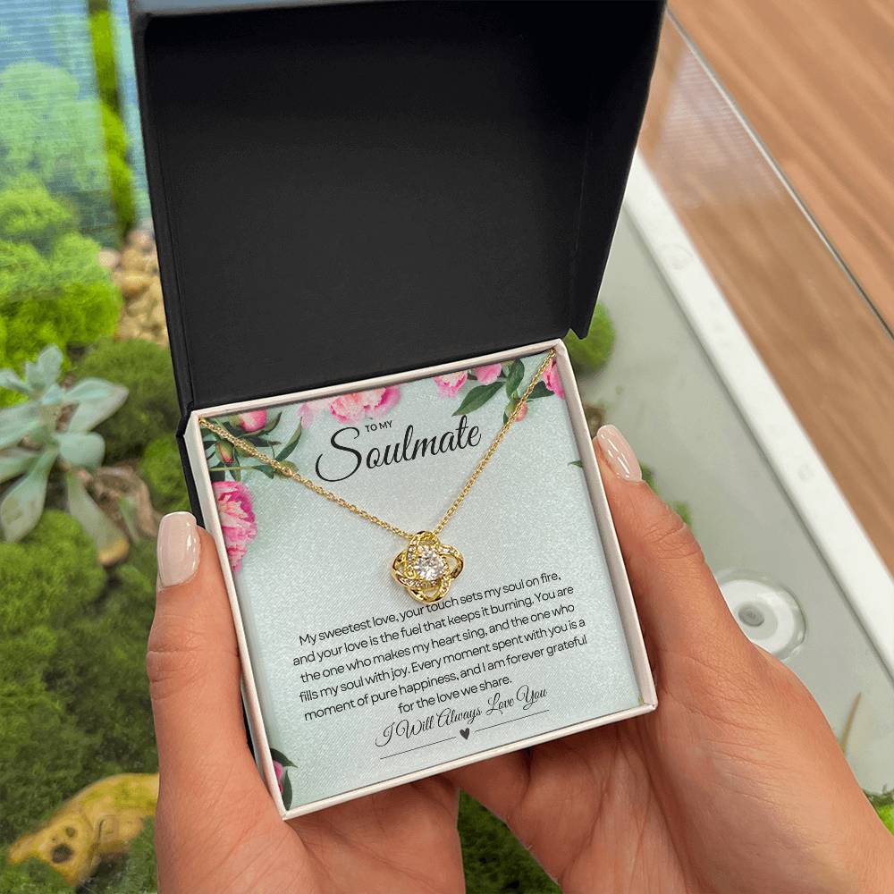 To My Soulmate | Unbreakable Promise Necklace 💖🔒🌟