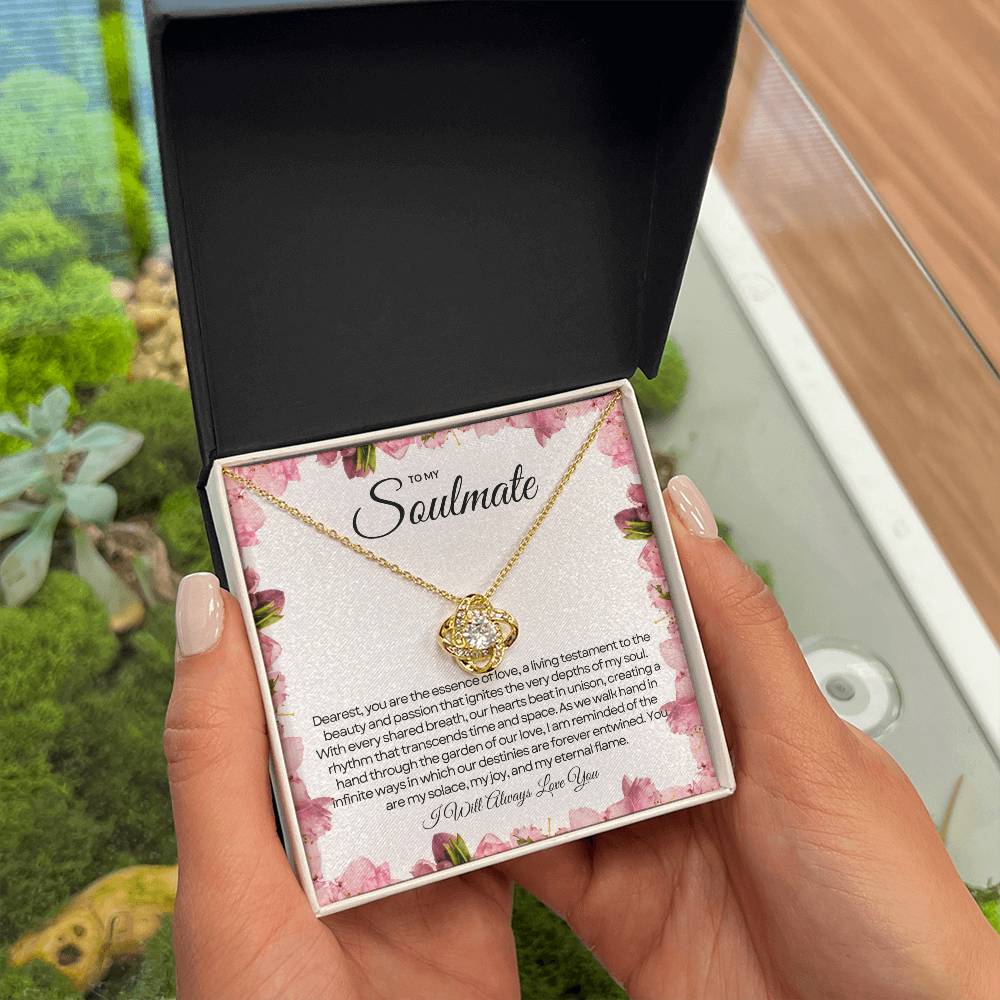 To My Soulmate | Enduring Affection Necklace 💛💖🌺