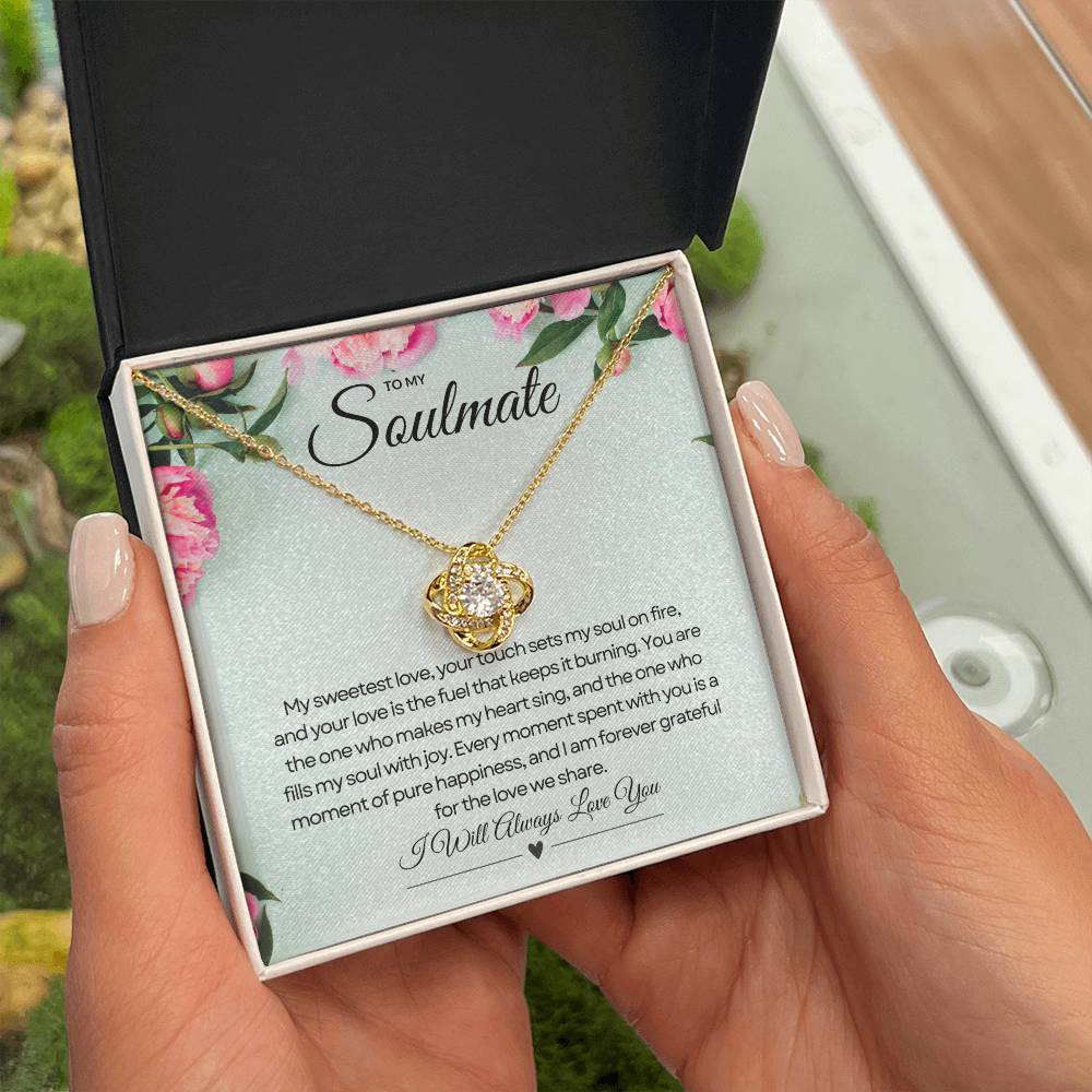 To My Soulmate | Unbreakable Promise Necklace 💖🔒🌟