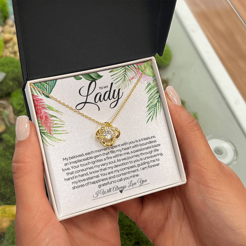 To My Lady | Unbreakable Bond Love Pendant 💖🔐🌟