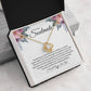 To My Soulmate | Enduring Affection Necklace 💛💖🌺