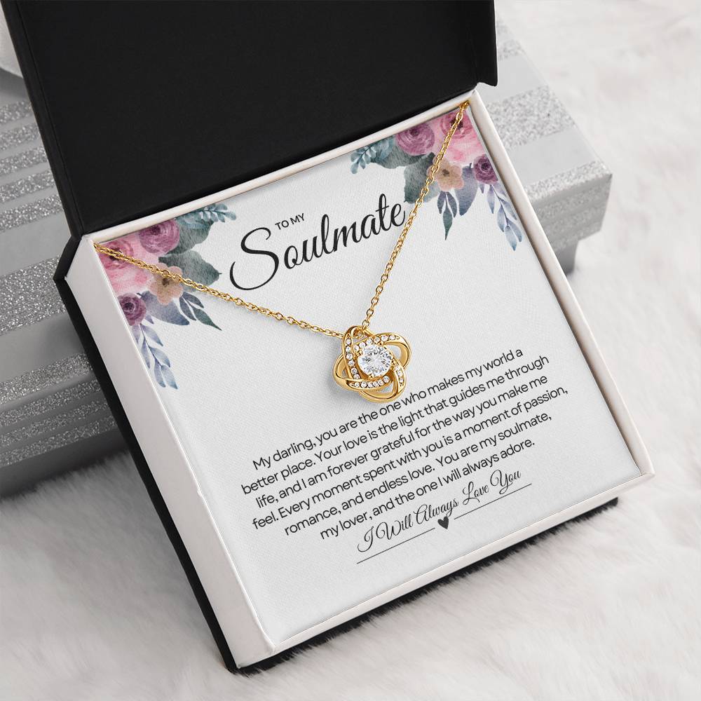 To My Soulmate | Enduring Affection Necklace 💛💖🌺