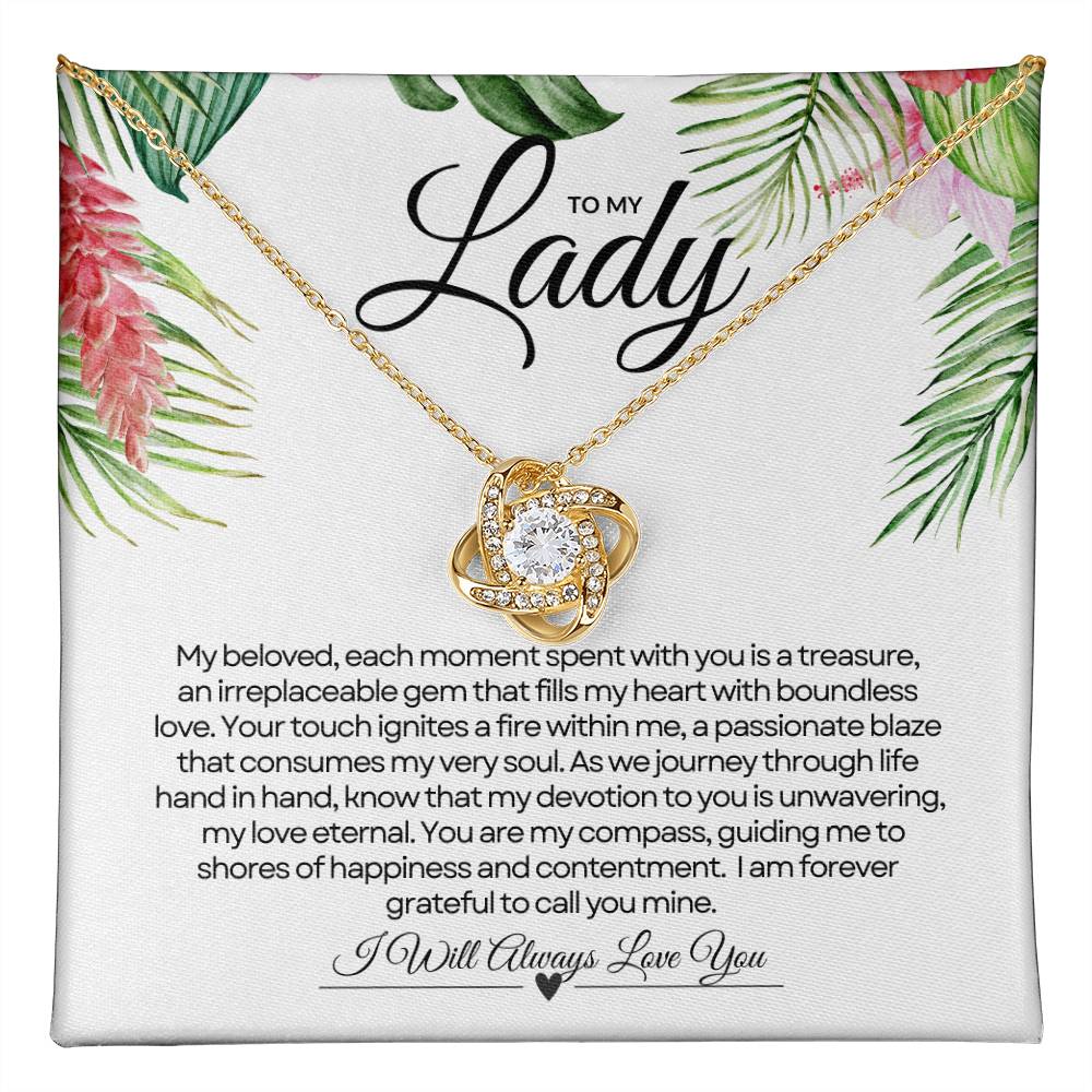 To My Lady | Unbreakable Bond Love Pendant 💖🔐🌟