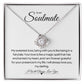 To My Soulmate | Blossom Love Knot Pendant 🌺💝🎁