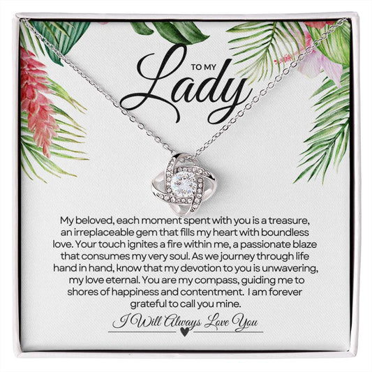 To My Lady | Unbreakable Bond Love Pendant 💖🔐🌟