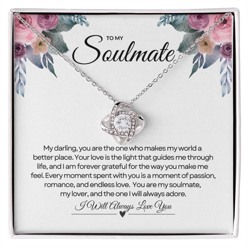 To My Soulmate | Enduring Affection Necklace 💛💖🌺