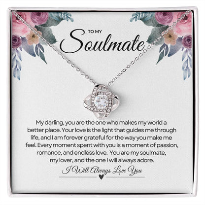 To My Soulmate | Enduring Affection Necklace 💛💖🌺