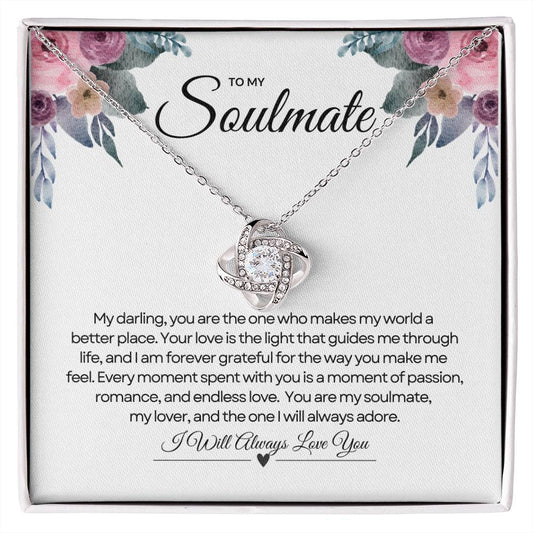 To My Soulmate | Enduring Affection Necklace 💛💖🌺