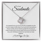 To My Soulmate | Harmony Love Knot Pendant 💜💍🎀