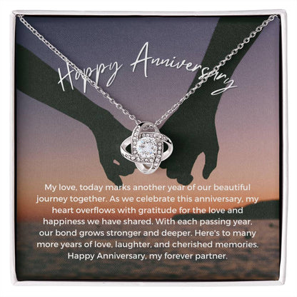 Happy Anniversary | Elegant Affection Pendant Necklace: Forever Love and Devotion 💖⌛️🌟