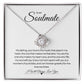 To My Soulmate | Infinity Love Knot Necklace 🌟💖🎁