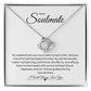 To My Soulmate | Graceful Love Knot Necklace 💎🎁💕