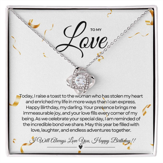 For My Love's Birthday | Shimmering Affection Necklace 💫🎁💖