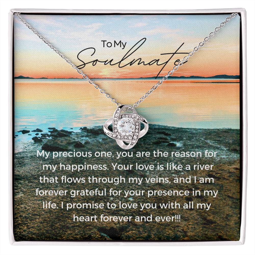 To My Soulmate | Timeless Forever Love Necklace: Exquisite Treasure of Everlasting Love💘🔄🎁