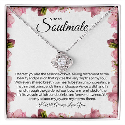 To My Soulmate | Enduring Affection Necklace 💛💖🌺