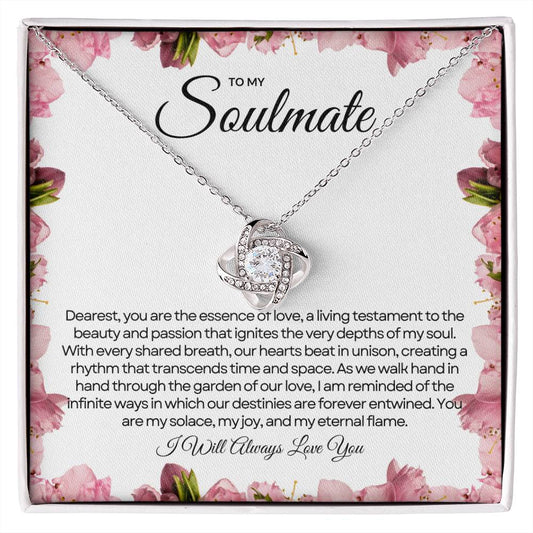 To My Soulmate | Enduring Affection Necklace 💛💖🌺