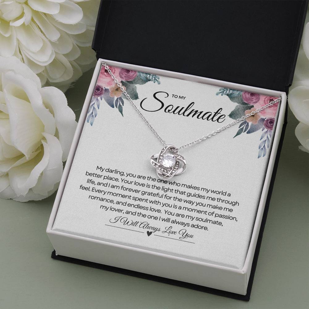 To My Soulmate | Enduring Affection Necklace 💛💖🌺